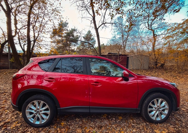 Mazda CX-5 cena 57000 przebieg: 162700, rok produkcji 2014 z Warszawa małe 106